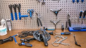 open bike for chain removal